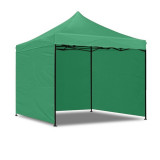 Cort gradina quick tent, 3x3x3 m, 3 pereti laterali, structura metalica, impermeabil, verde, ProCart