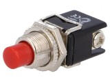 Comutator apăsare Poz 2 4A/250VAC OFF-(ON)
