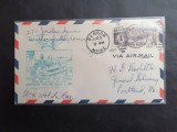 1931 - Scrisoare circulata AIR MAIL - USA - Bancor - Portland