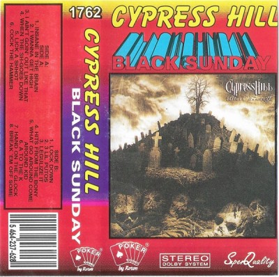 Casetă audio Cypress Hill &amp;ndash; Black Sunday foto