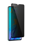 Folie de sticla privancy 5D pentru Huawei P30, Privacy Glass GloMax, folie securizata duritate 9H anti amprente