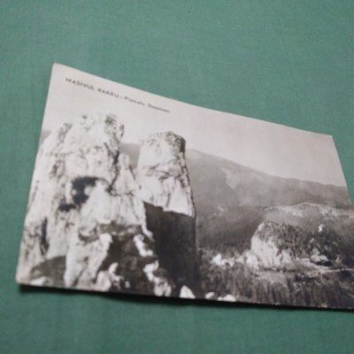 CARTE POSTALA CIRCULATA MASIVUL RARAU-PIETRELE DOAMNEI foto