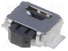 Microintrerupator, 2.5x3mm, OFF-(ON), SPST-NO, OMRON OCB - B3U-3000PM