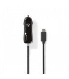 Incarcator auto bricheta cu USB Type C 3A 15W negru Nedis