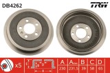 TRW DB4262 Tambur frana