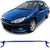 Bara de suspensie ajustabila din aluminiu albastra pentru fata, potrivita pentru Peugeot 206 + CC SW 98-08 Performance AutoTuning