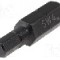 Capat de &amp;#351;urubelni&amp;#355;a, imbus, HEX 4mm, fixare 1/4&quot; (C6,3mm), {{Numar produse in ambalaj}}, C.K - T4560 HEX40