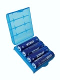 Set 4 acumulatori AA, 1.5V Li-Ion, 4150 mWh, cu indicator LED incorporat, Xtar
