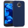 Husa pentru Motorola Moto G5S Plus, Silicon, Albastru, 42822.53, Carcasa, Kwmobile