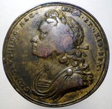 C.397 MEDALIE MAREA BRITANIE ANGLIA GEORGE II CORONATION 1727