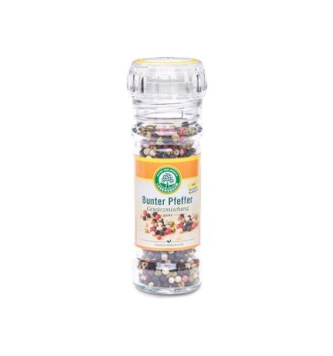 Amestec de Boabe de Piper Bio cu Rasnita Lebensbaum 45gr foto