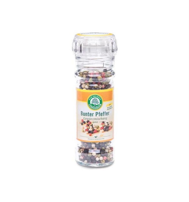 Amestec de Boabe de Piper Bio cu Rasnita Lebensbaum 45gr
