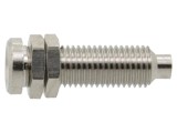 Conector banană 4mm soclu pe panou DONAU ELEKTRONIK &icirc;nşurubare 8mm