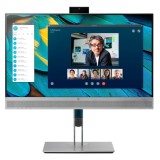 Monitor Refurbished LED, HP EliteDisplay E243m, 24 inch, Frameless, Webcam, Rezolutie Full HD, Stare Buna