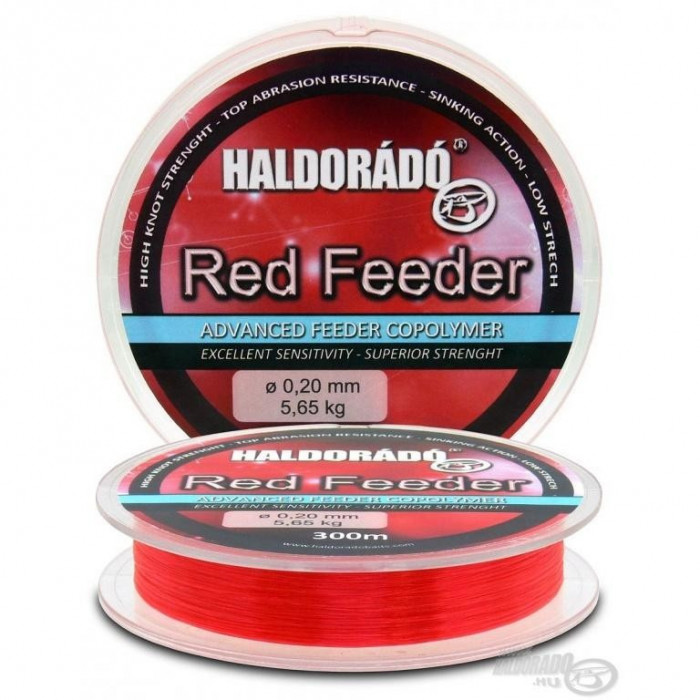 Haldorado - Fir Red Feeder 0.25mm 300m - 7,52kg