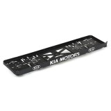 Set suport placute numar inmatriculare auto 3D (fata + spate) Kia