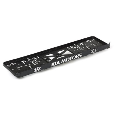Set suport placute numar inmatriculare auto 3D (fata + spate) Kia foto