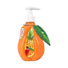 Sapun Lichid cu Pompita Savelle, 375ml, Parfum Tropical, Sapun Lichid, Sapun Lichid Savelle, Sapun Lichid cu Parfum, Sapun pentru Maini, Sapun Lichid foto