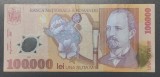 Rom&acirc;nia 100000 Lei 2001 polymer