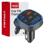 Modulator FM auto 2&times;USB-A 12V 24V AMIO-04648
