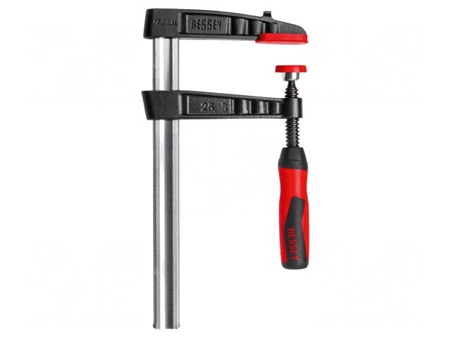 Menghină de t&acirc;mplărie fontă 140mm cu manetă lemn TG30-2K