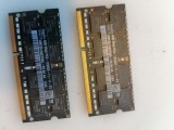 memorie ram laptop 4 gb ddr3 1600 mhz , hynix ,functionala 4GB 2Rx8 PC3 12800S 11 11 F3