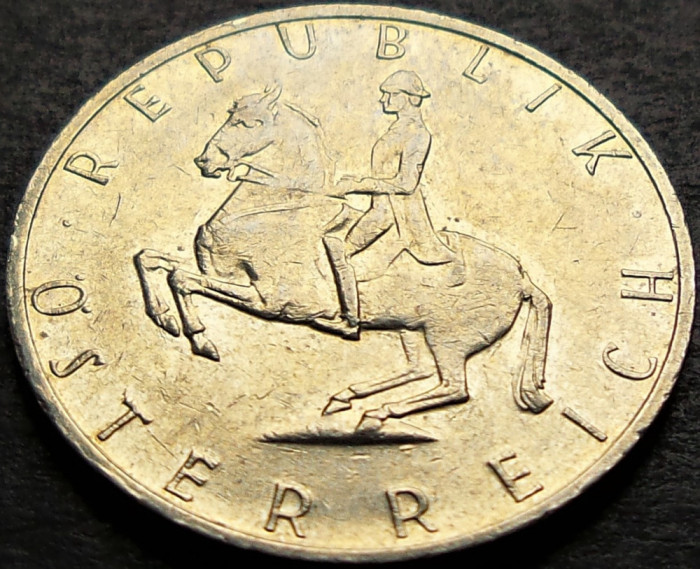 Moneda 5 SCHILLING - AUSTRIA, anul 1988 *cod 520 A