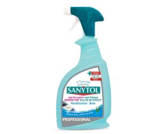 Solutie de curatat dezinfectanta pentru baie Sanytol Professional Eucalipt, 750 ml