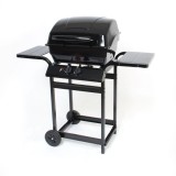 Grătar Gaz 2 Arzătoare, Oțel, 50x35cm