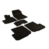 Cumpara ieftin Set Covorase Auto Cauciuc Umbrella Dacia Lodgy 2013- 5 Piese Negru Impermeabile Rezistente