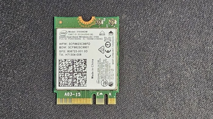 Placa / Modul wireles HP PROBOOK 450 G3 Model 3165ngw