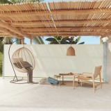 vidaXL Copertină laterală retractabilă de terasă, crem, 180x600 cm