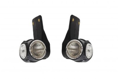 2 x LED lumini , lumina de pozitie ,lumini de marcaj camioane remorca 12/24V foto