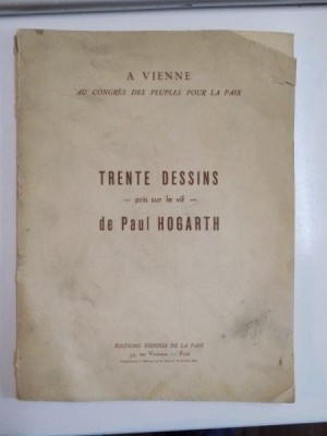 TRENTE DESSINS PRIS SUR LE VIF de PAUL HOGARTH foto