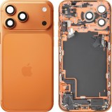 Capac Baterie Apple iPhone 17 Pro Max, Cu Carcasa Mijloc, Full Parts, Portocaliu (Cosmic Orange), Swap