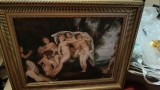 Cumpara ieftin TABLOU superb nud, Ulei, Impresionism