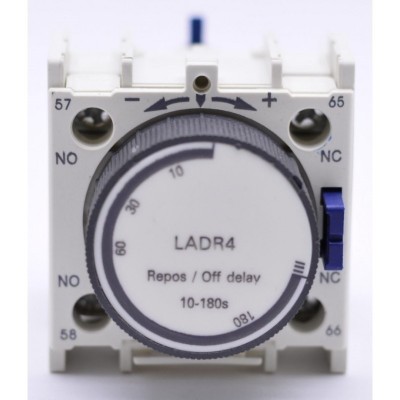 Releu Auxiliar (Timer Contactor) LADR4/10-180sec foto