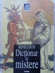 DICTIONAR DE MISTERE-RENE LOUIS foto