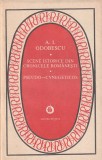 A. I. ODOBESCU - SCENE ISTORICE DIN CRONICELE ROMANESTI. PSEUDO-CYNEGETICOS