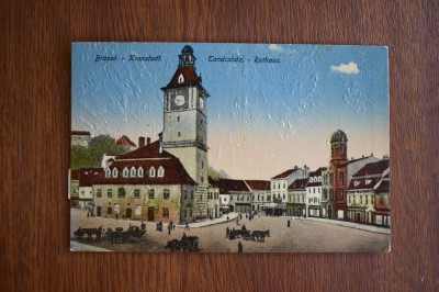 CP Brasov Brasso Kronstadt Tanacshaz Rathaus Primaria foto