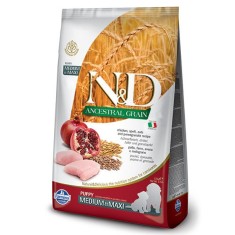 Farmina N&amp;amp;amp;D dog LG Puppy MEDIUM &amp;amp;amp; MAXI Pui ?i rodie 2,5 kg foto