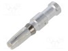Pin tată argintat 2,5mm&sup2; crimpat pe cablu BINDER 696