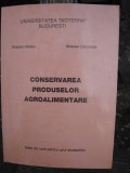 CONSERVAREA PRODUSELOR AGROALIMENTARE - STRASSER HORATIU