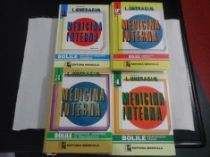 MEDICINA INTERNA - L. GHERASIM - 4 volume - editia 2000-2002