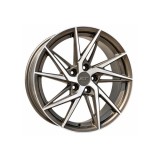 Set 4 jante aliaj AGT 18x8 ET35 5x112 bronz polish mat pentru Audi VW BMW