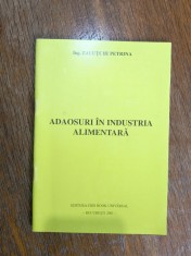 Adaosuri in industria alimentara - Zalutchi Petrina / R4P1S