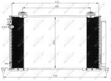 NRF 35595 EASY FIT Condensator, climatizare