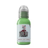 Tus Tatuaj World Famous Pancho Light Green 30ml - Cerneala Tattoo Profesionala, Vegan