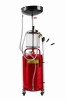 Recuperator de ulei pneumatic și gravitațional KraftDele KD10520, rezervor 80L, cu 6 sonde de aspirație
