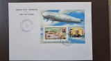 ZEPPELIN 1976 Madagascar Bl11 FDC